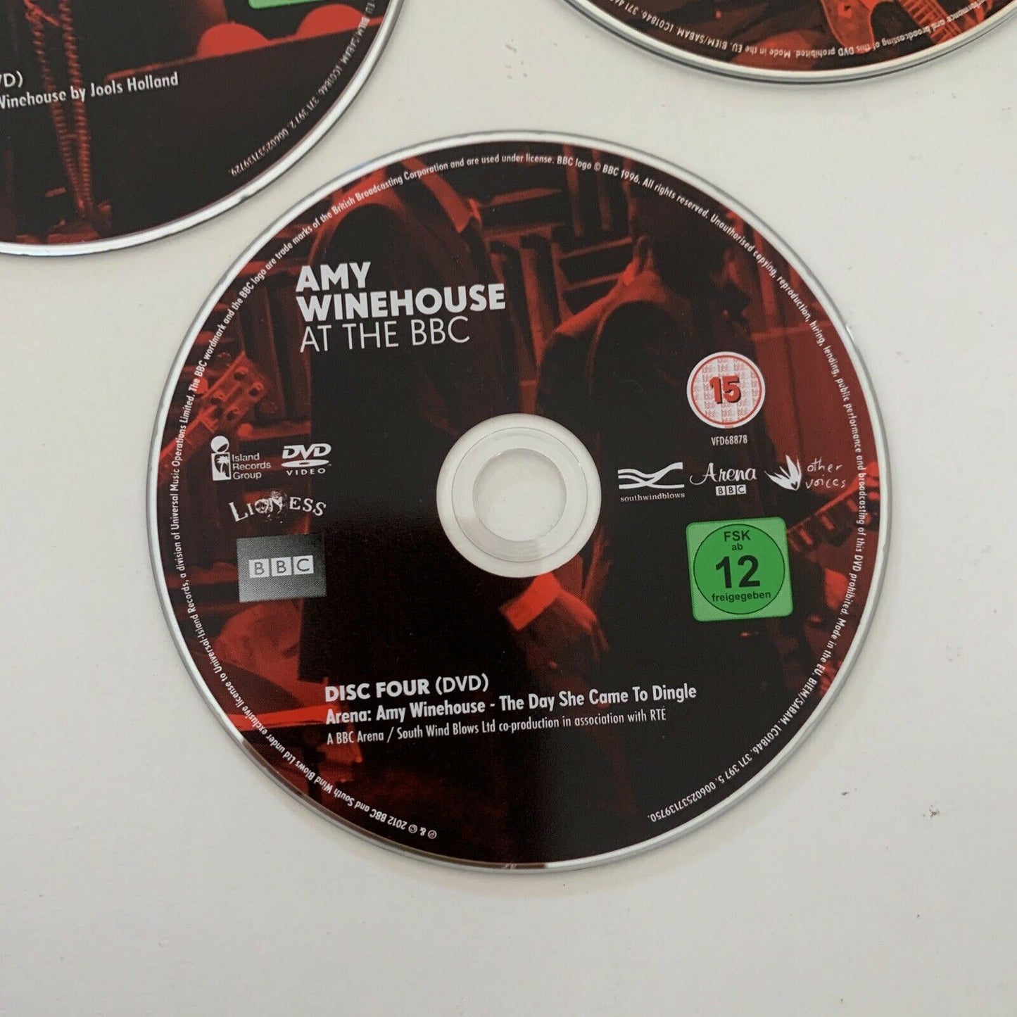 Amy Winehouse At The BBC (DVD+CD, 2012) *Missing 1 Disc*