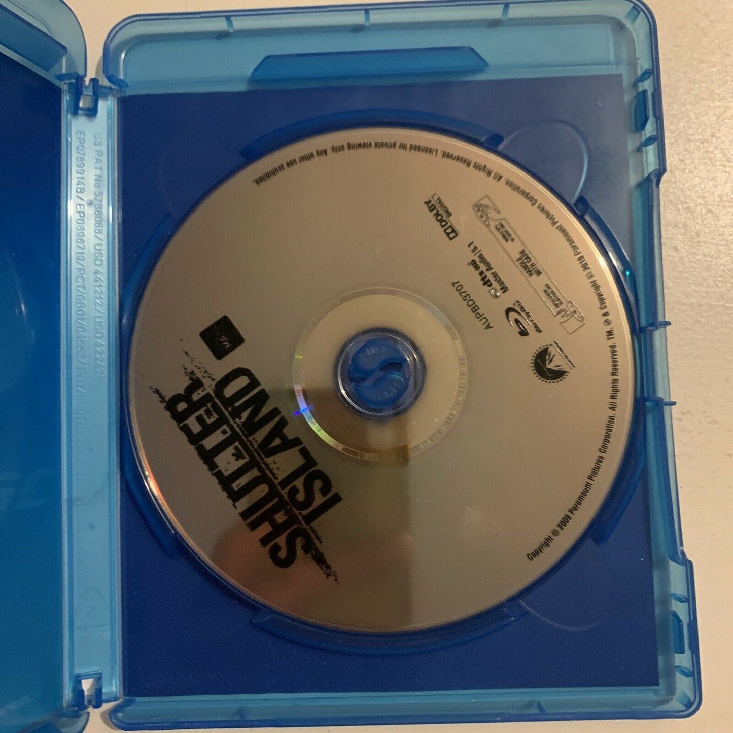 Shutter Island (Blu-ray, 2010) Leonardo Di Caprio, Mark Ruffalo, Region B