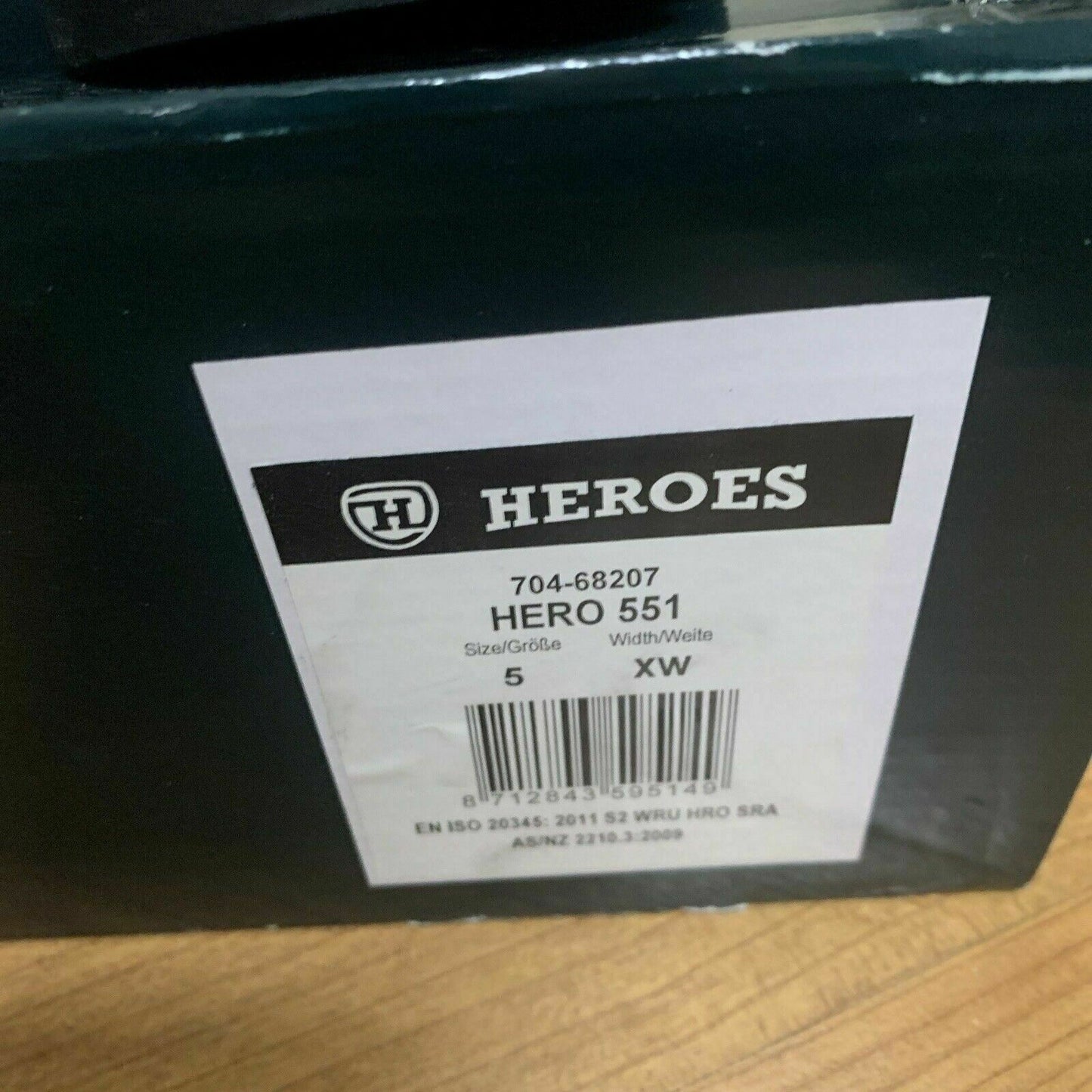 Bata Industrials Hero 551 Work Safety Boot BOA Lacing System AU5 US6