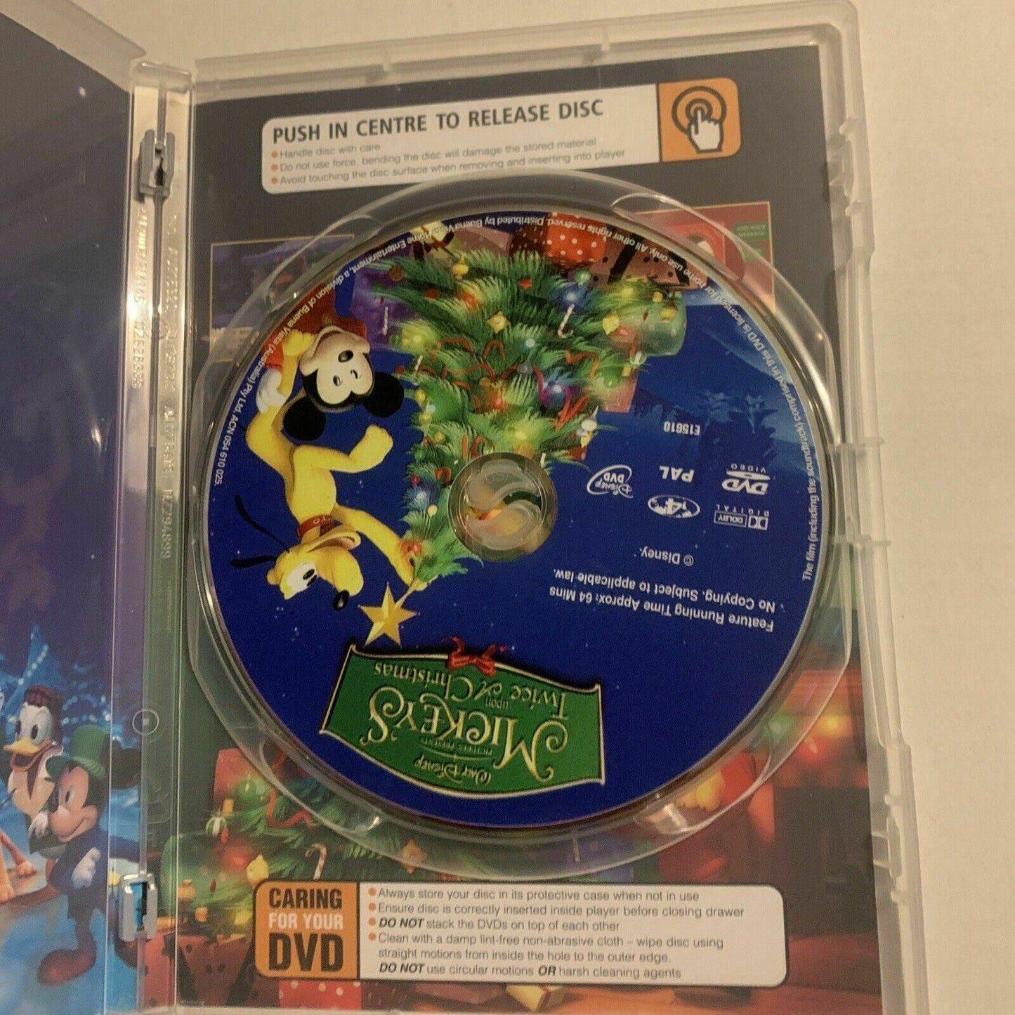 Disney - Mickey's Twice Upon A Christmas (DVD, 2010) Region 4&2