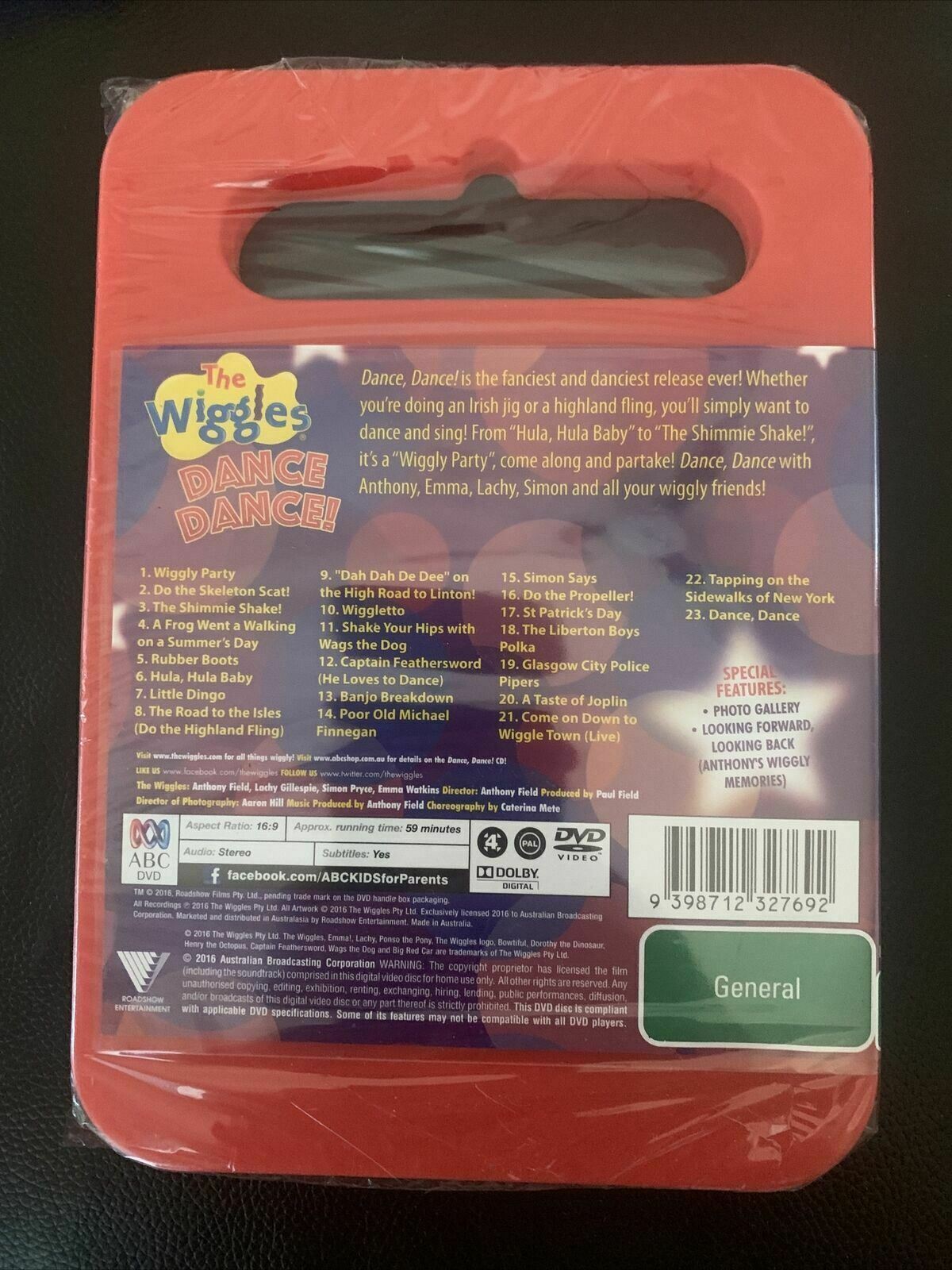 *New Sealed* The Wiggles - Dance Dance! (DVD, 2016) All Regions