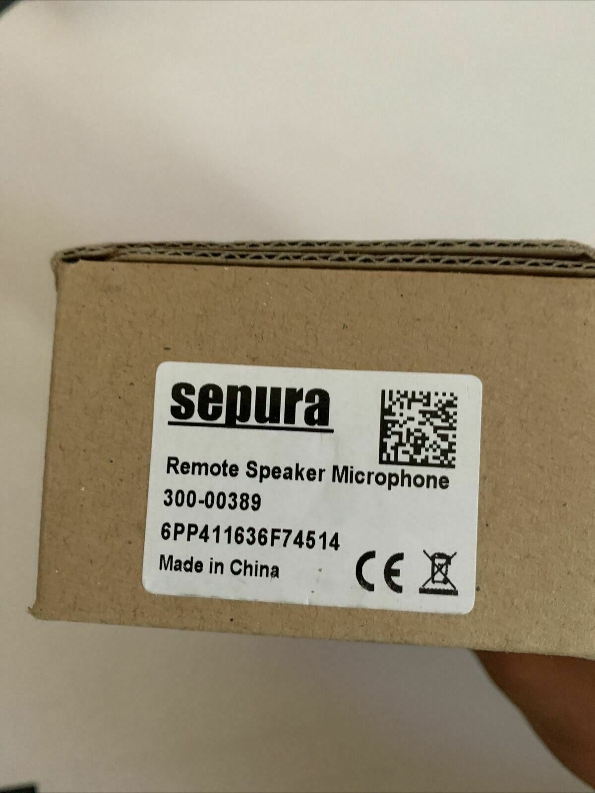 *New* Sepura Remote Speaker Microphone 300-00389