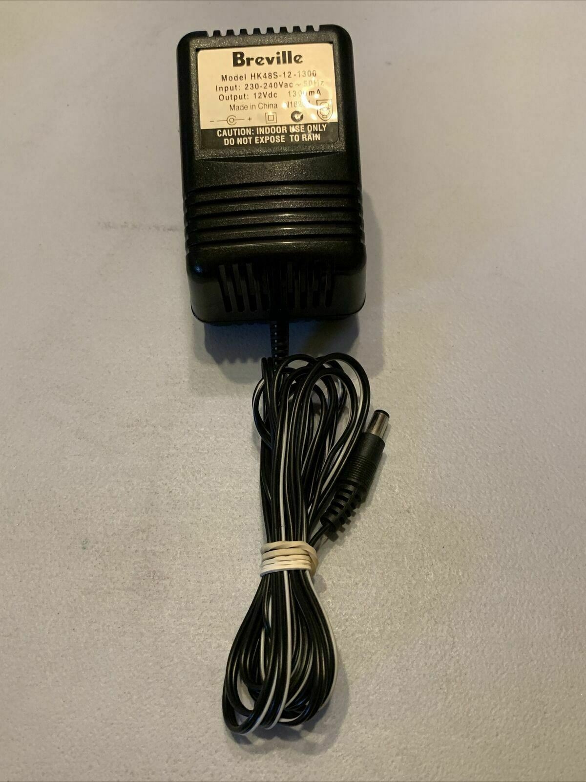 Genuine Breville HK48S-12-1300 AC Adaptor 12v 1300mA