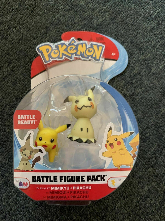 Pokémon Battle Figure Pack - Mimikyu & Pikachu