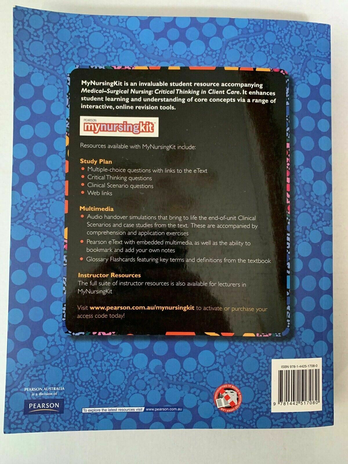 Medical-Surgical Nursing - Critical Thinking Client Care Vol 2 - Pearson