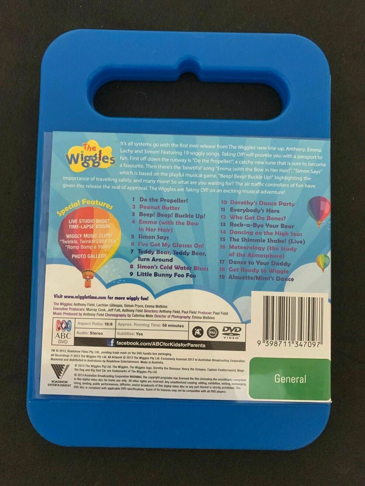 The Wiggles - The Wiggles Taking Off! (DVD, 2013) ABC For Kids