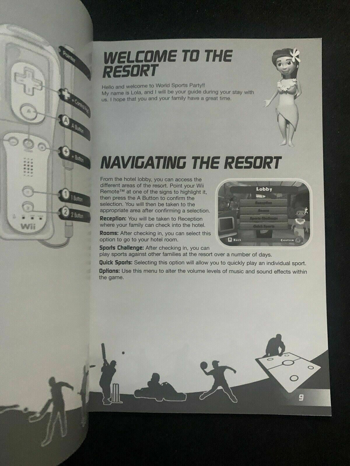 World Sports Party - Nintendo Wii PAL Includes Manual