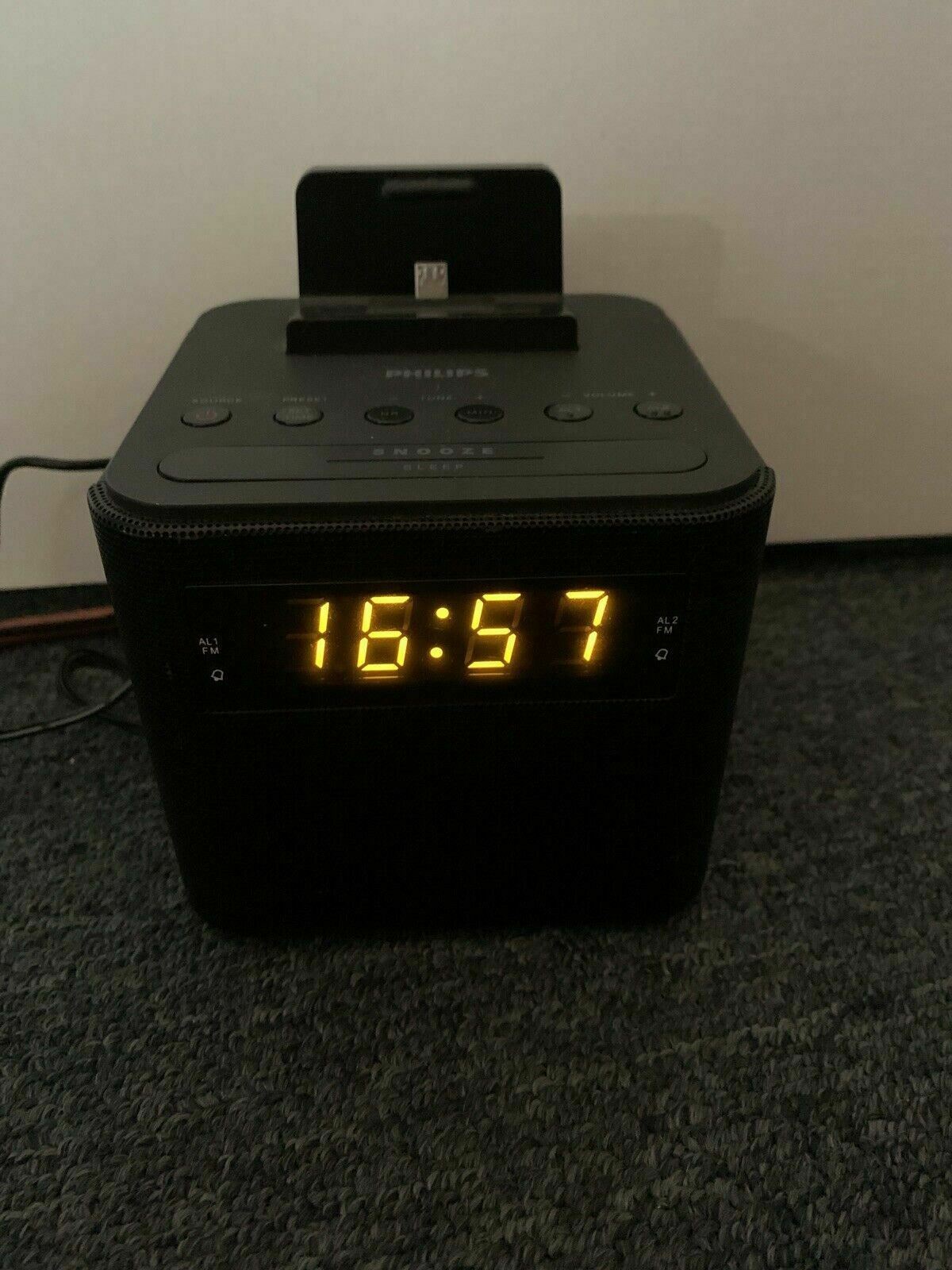 Philips AJ3200 Alarm Clock FM Radio - Andriod MicroUSB Speaker Dock