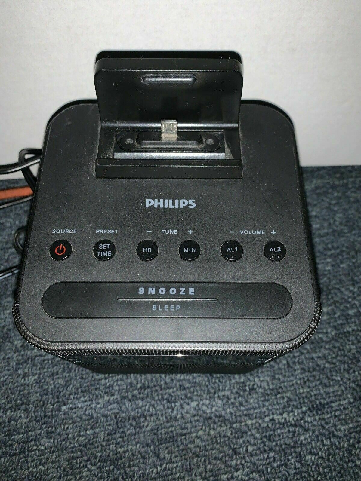 Philips AJ3200 Alarm Clock FM Radio - Andriod MicroUSB Speaker Dock