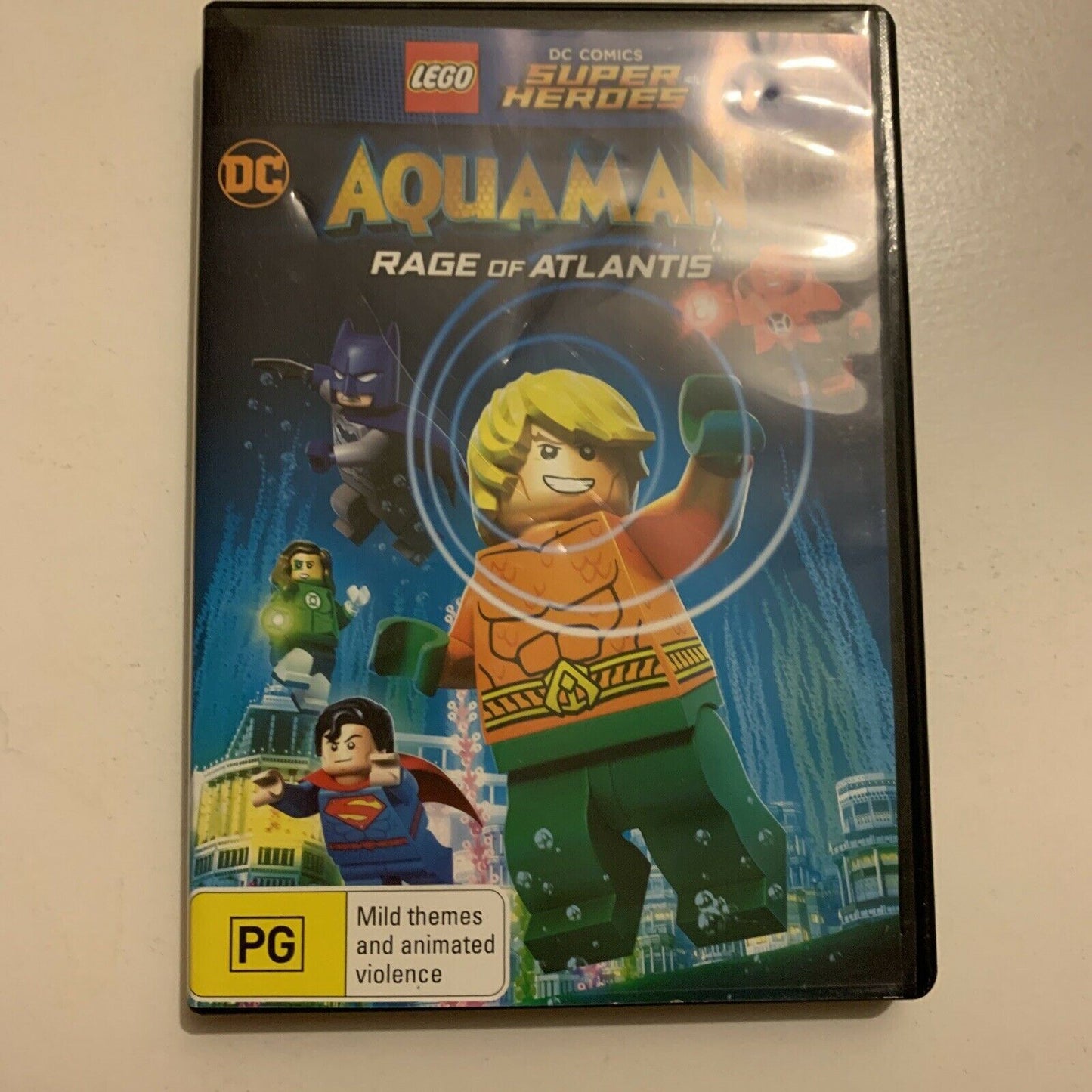 LEGO DC Comics Super Heroes - Aquaman: Rage Of Atlantis (DVD, 2018) Region 4