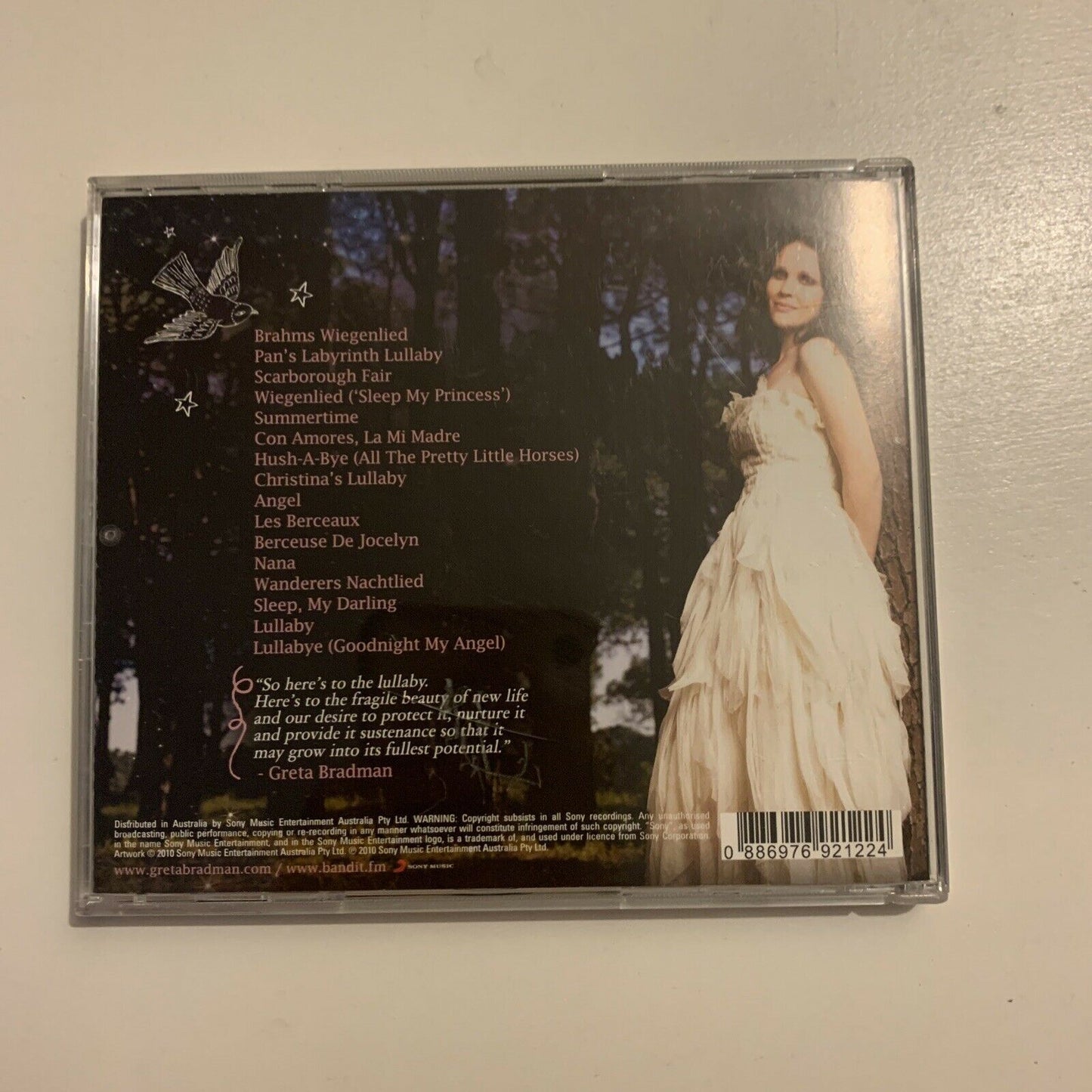 *Autographed Copy* Greta Bradman - Forest Of Dreams (CD, 2010)