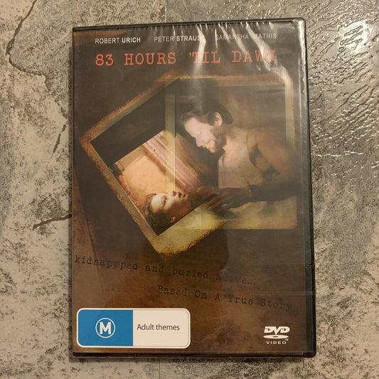 *New Sealed* 83 Hours 'Til Dawn (DVD, 1988) Robert Urich, Peter Strauss Region 4
