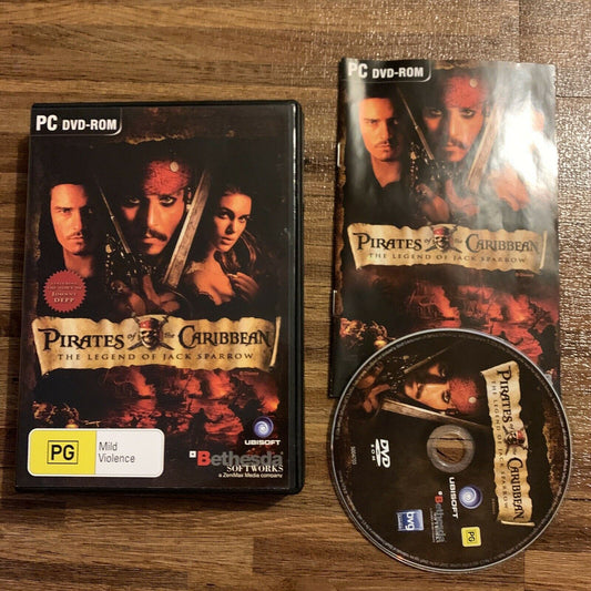 Pirates Of The Caribbean - The Legend Of Jack Sparrow PC DVD-ROM Video Game