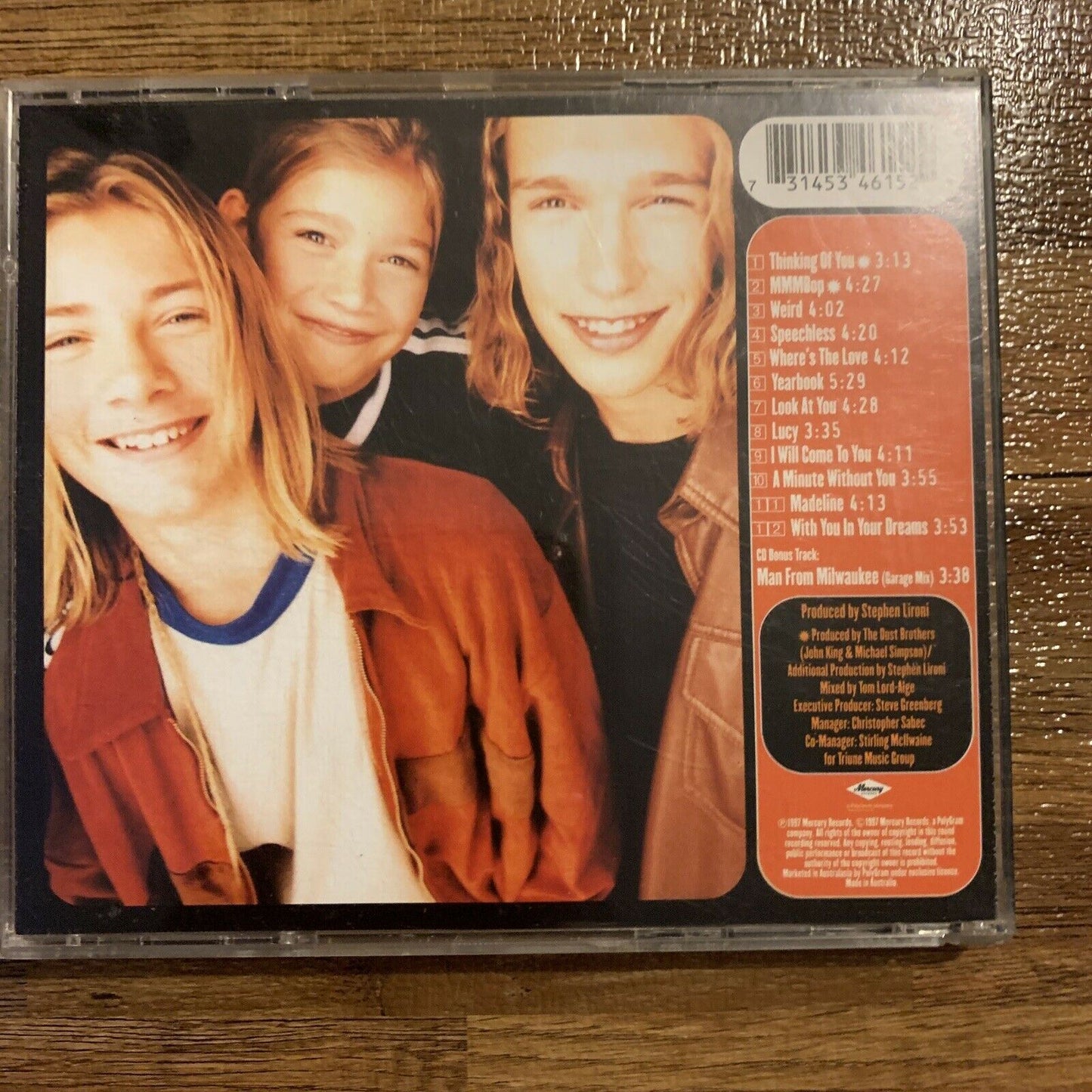 Middle of Nowhere by Hanson (CD, May-1997, Mercury)