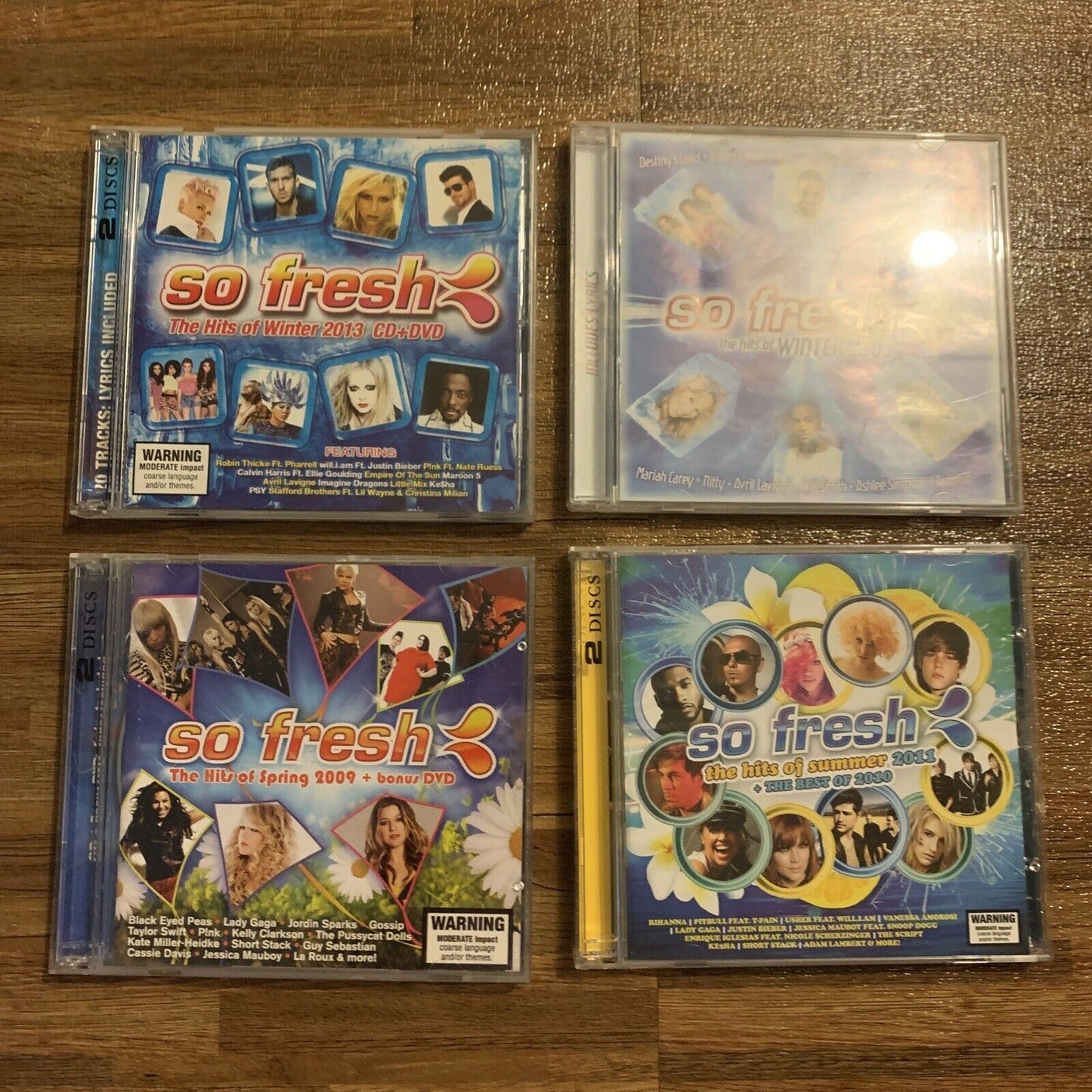 So Fresh: The Hits Of Winter 2013, 2005 + Spring 2009 + Summer 2011 (CD, 7-Disc)