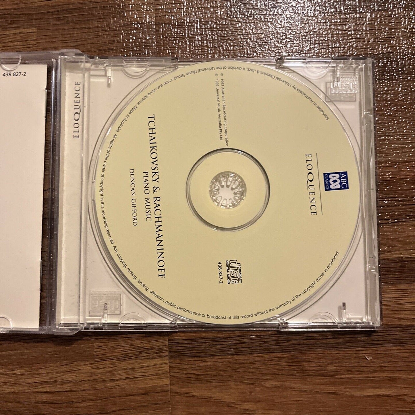 Tchaikovsky - Tchaikovsky & Rachmaninoff: Piano Music (CD, 1999)