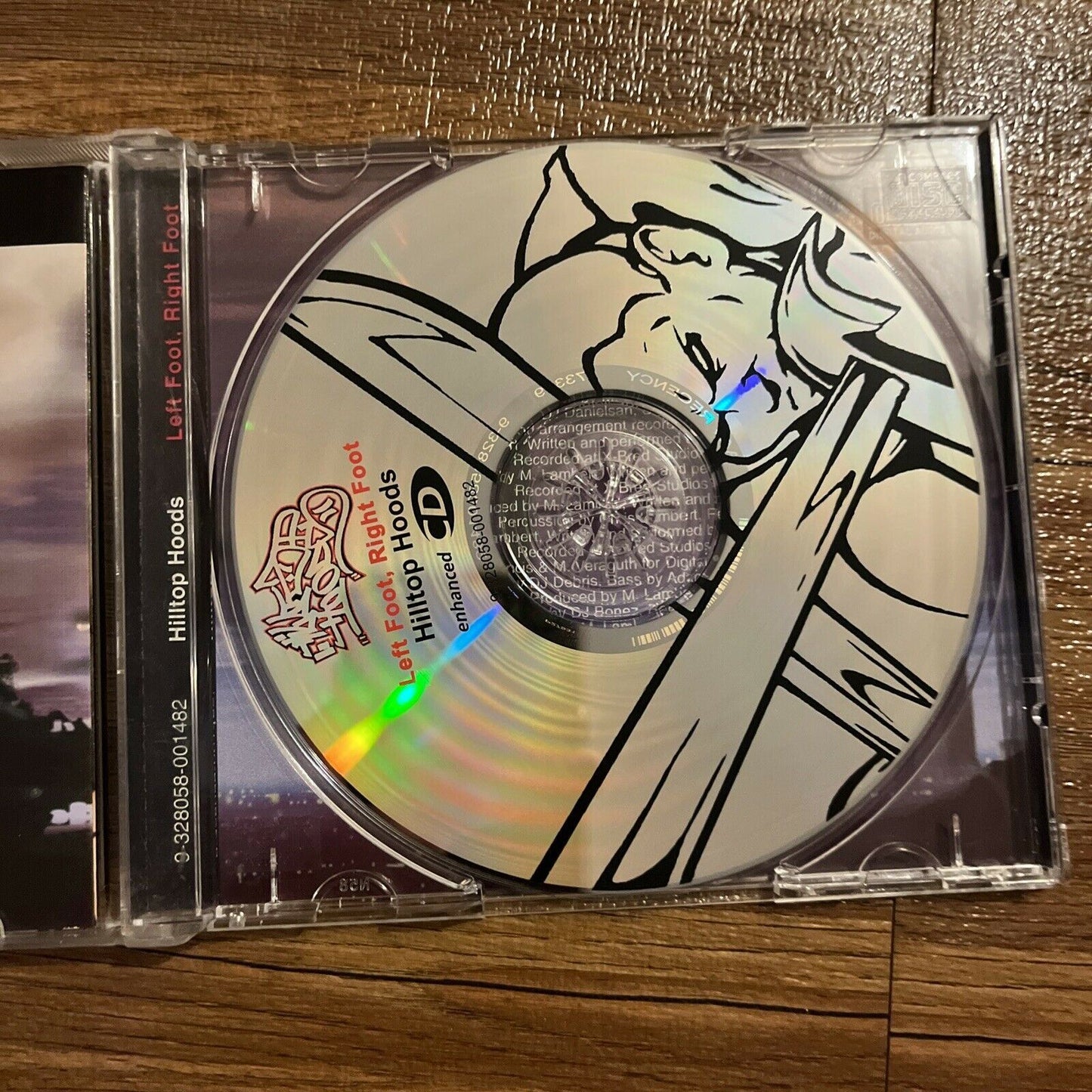 Hilltop Hoods - Left Foot Right Foot (CD, 2001) CD ENHANCED