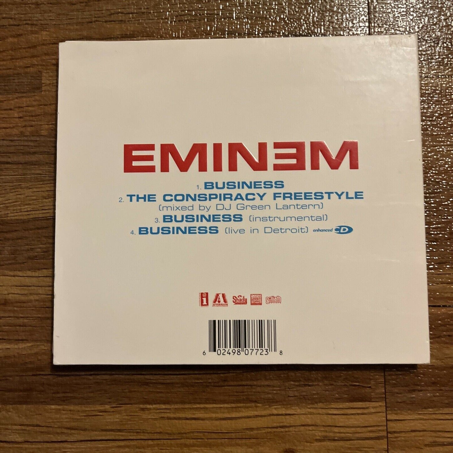 Eminem - Business (CD, 2003) Digipak