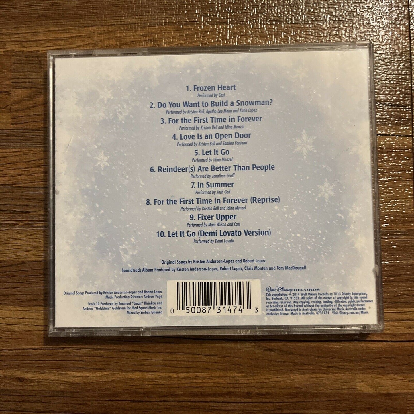 Frozen: The Songs by Original Soundtrack (CD, 2014)