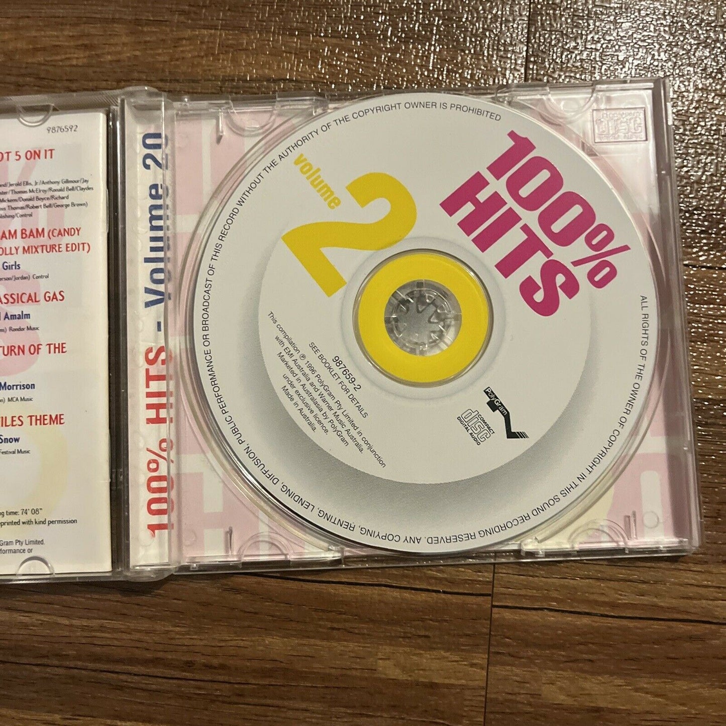 100% Hits Volume 20 (CD, 1996)