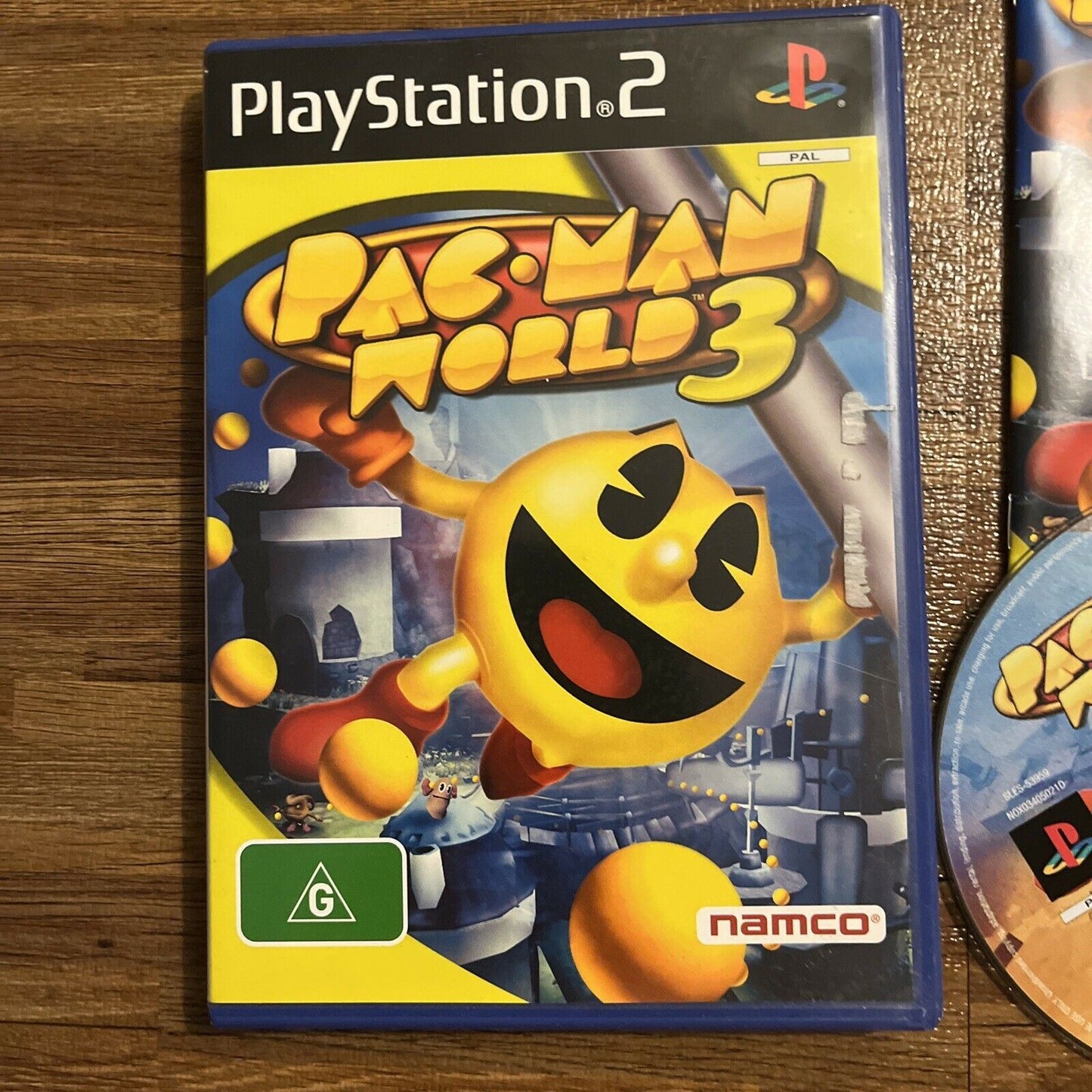 Pac-Man World 3 PlayStation 2 PS2 With Manual PAL