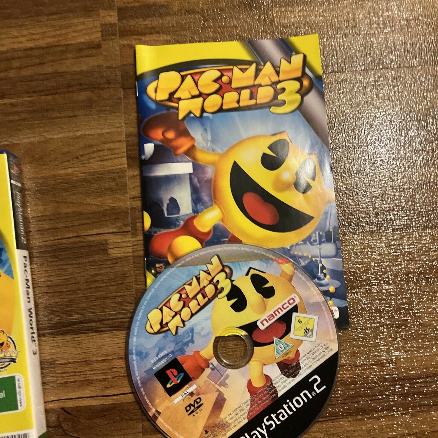 Pac-Man World 3 PlayStation 2 PS2 With Manual PAL