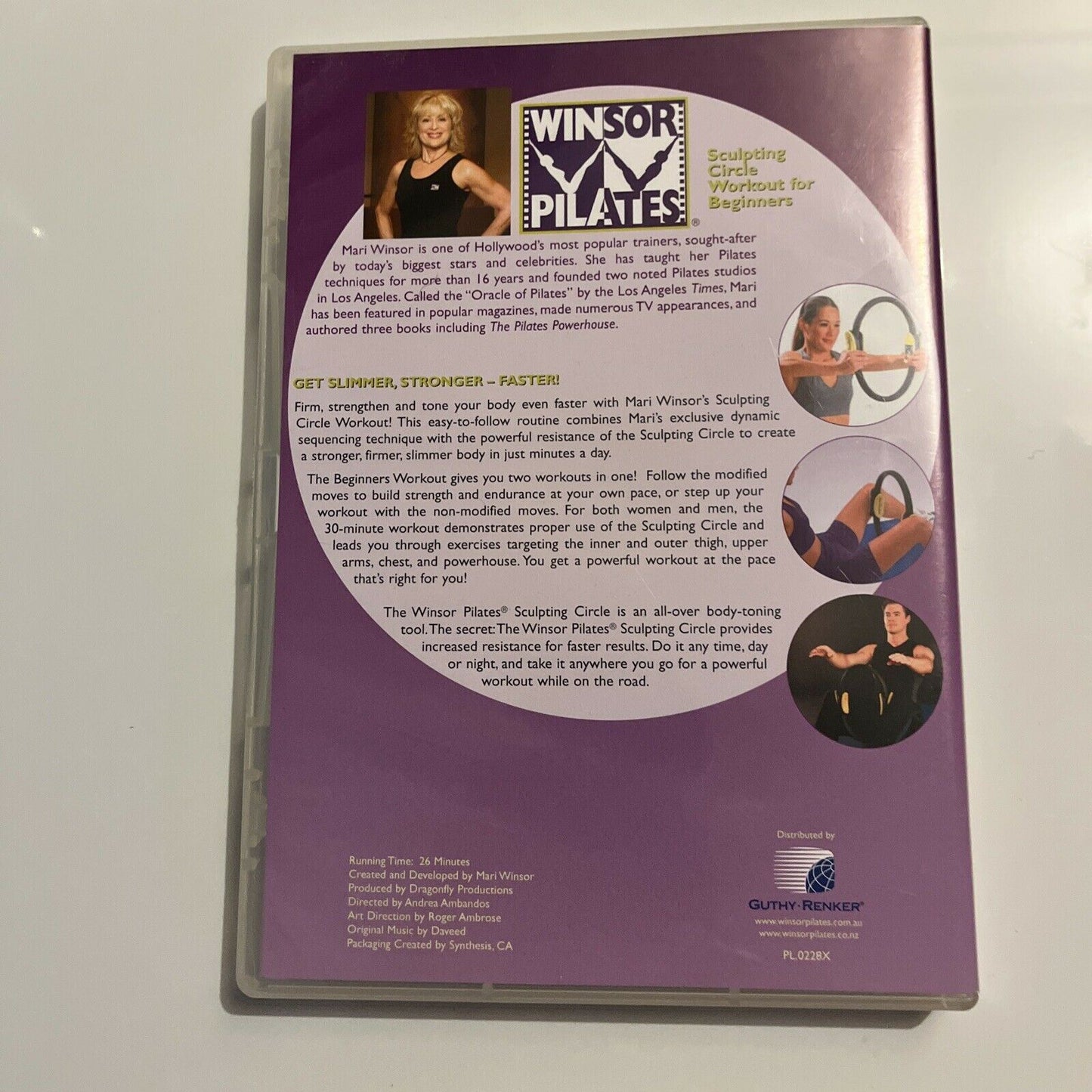Winsor Pilates - Beginner Sculpting Circle (DVD, 2005) All Regions