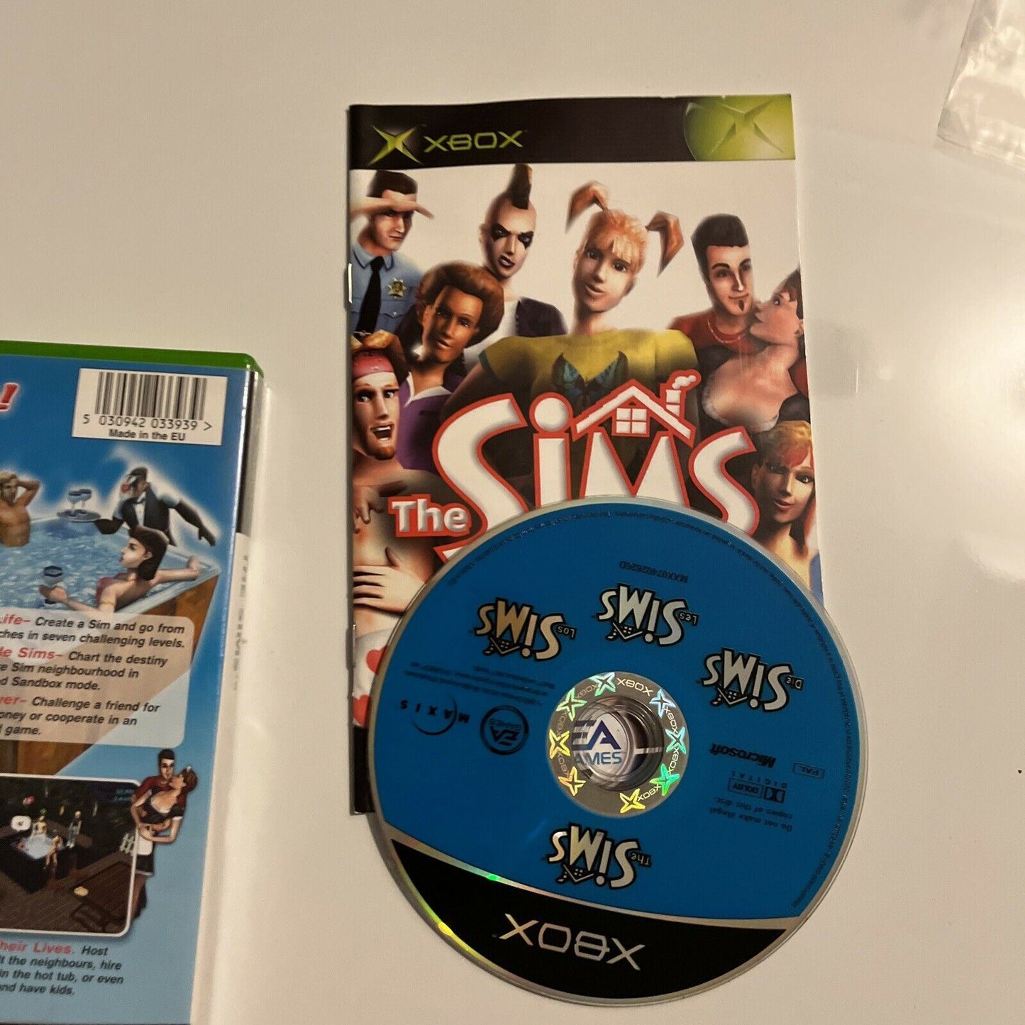 The Sims - Original Xbox Game + Manual PAL