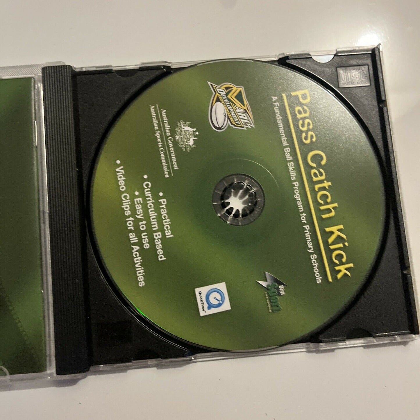 ARL Development Rugby League - Pass Catch Kick PC CDROM 2002 WinXP