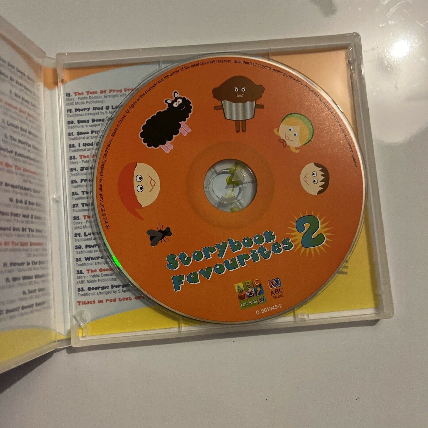 ABC For Kids - Storybook Favorites 2 (CD, 2007)