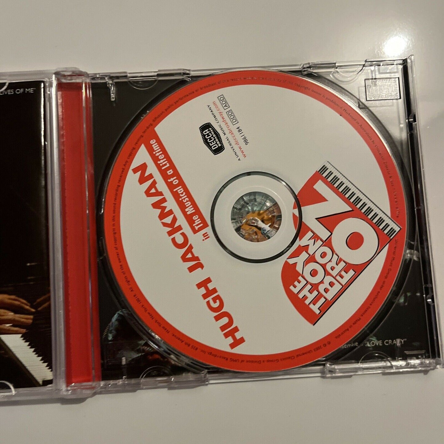 The Boy From OZ Hugh Jackman Soundtrack Musical (CD, 2003)