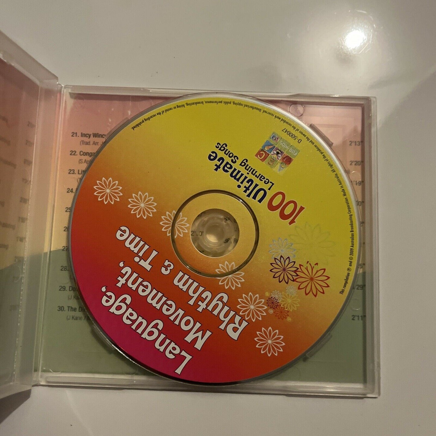 ABC For Kids - Language, Movement, Rhythm & Time: 100 Ultimate Learning Songs CD