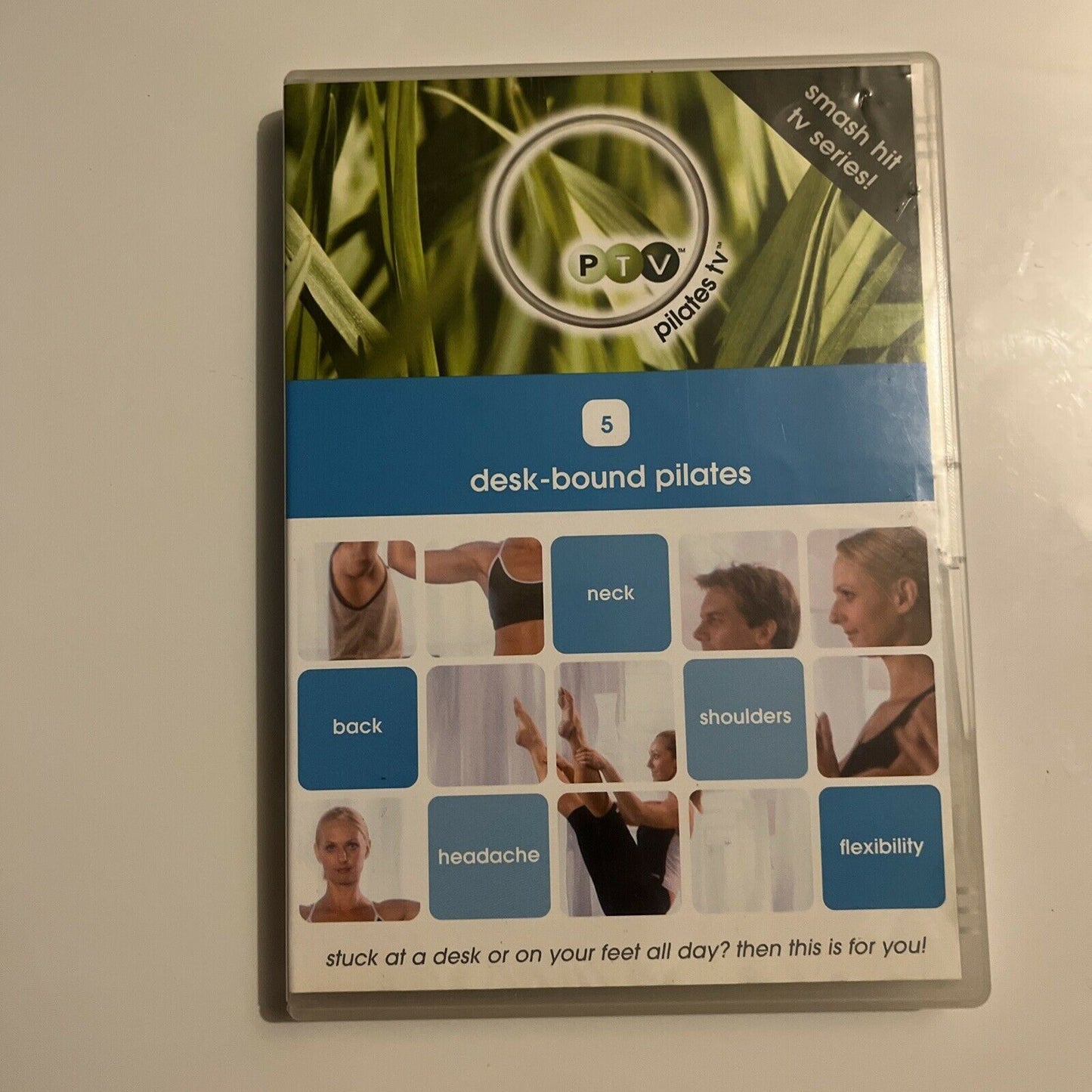 Pilates TV PTV 5 - Desk Bound Pilates (DVD, 2004) All Regions