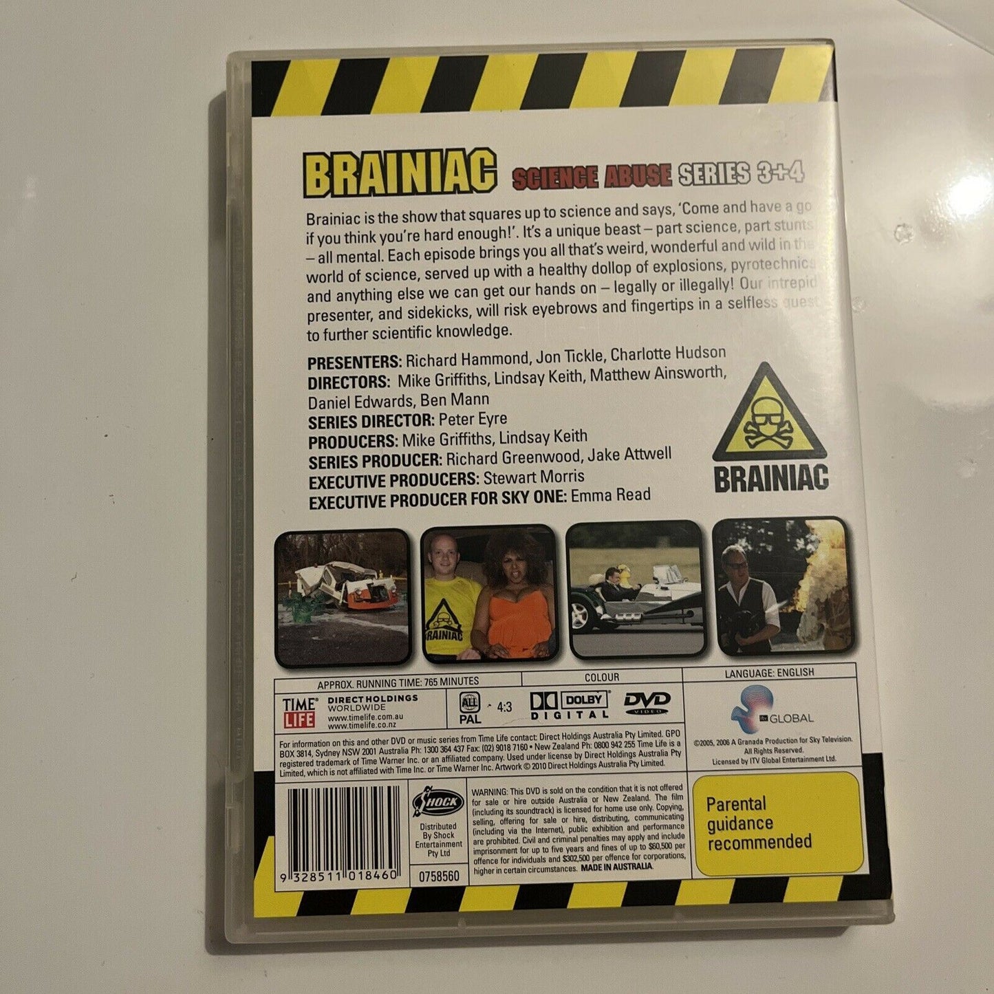 Brainiac Science Abuse - Series 3+4 (DVD, 2006, 4-Disc) All Regions
