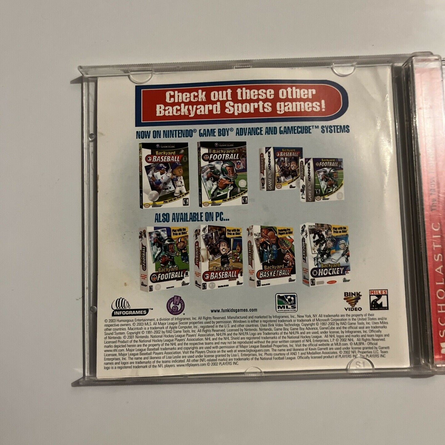 MLS Backyard Soccer 2004 PC/Mac CD-ROM
