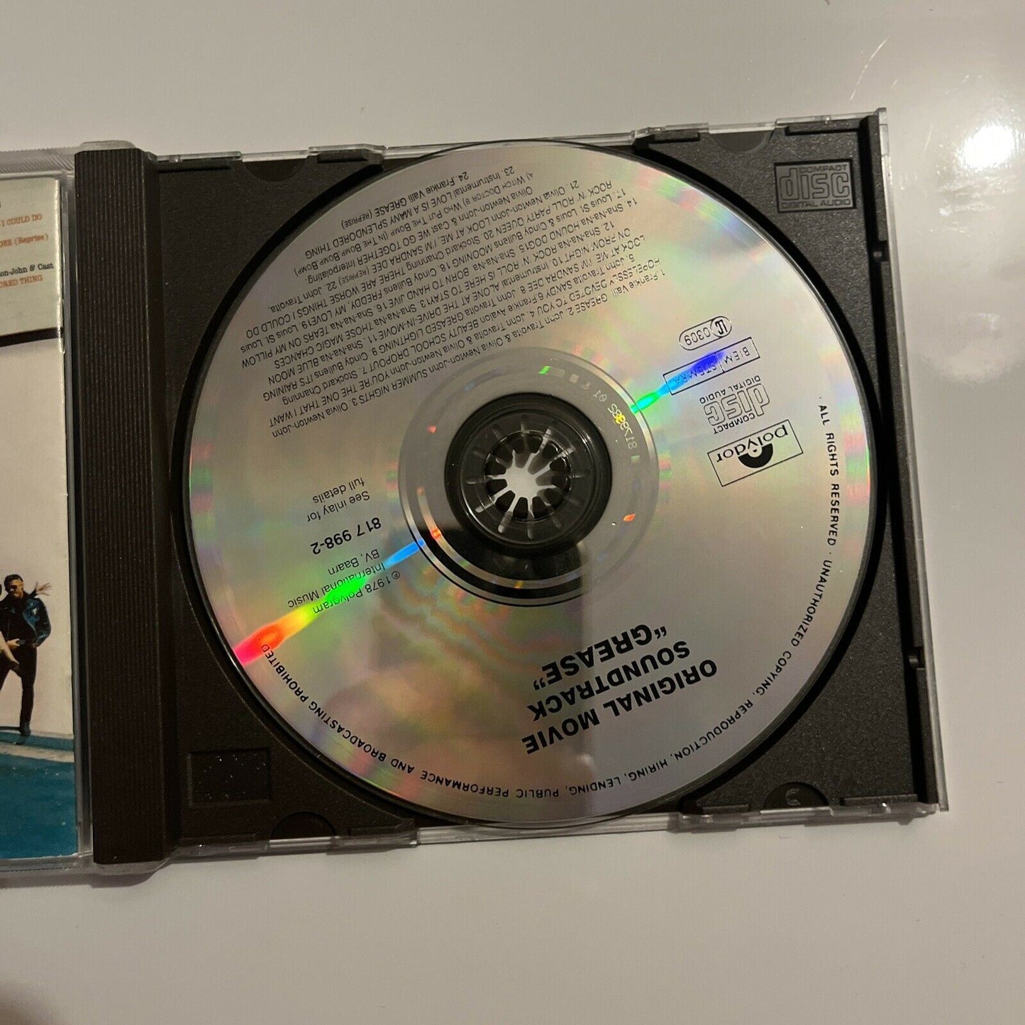 Grease - The Original Motion Picture Soundtrack (CD, 1978)