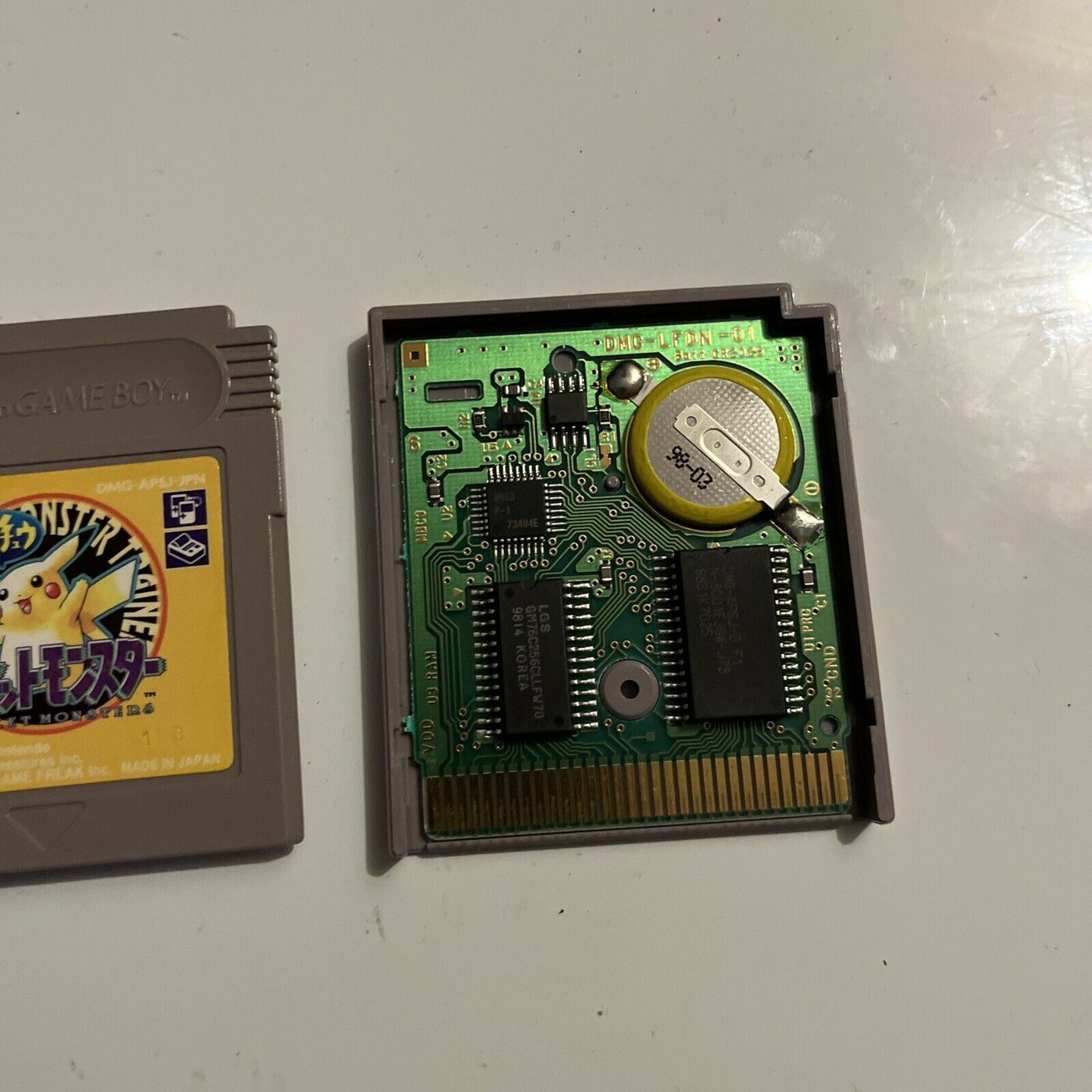 Pocket Monsters Pikachu Nintendo Gameboy Color Japanese DMG-APSJ-JPN