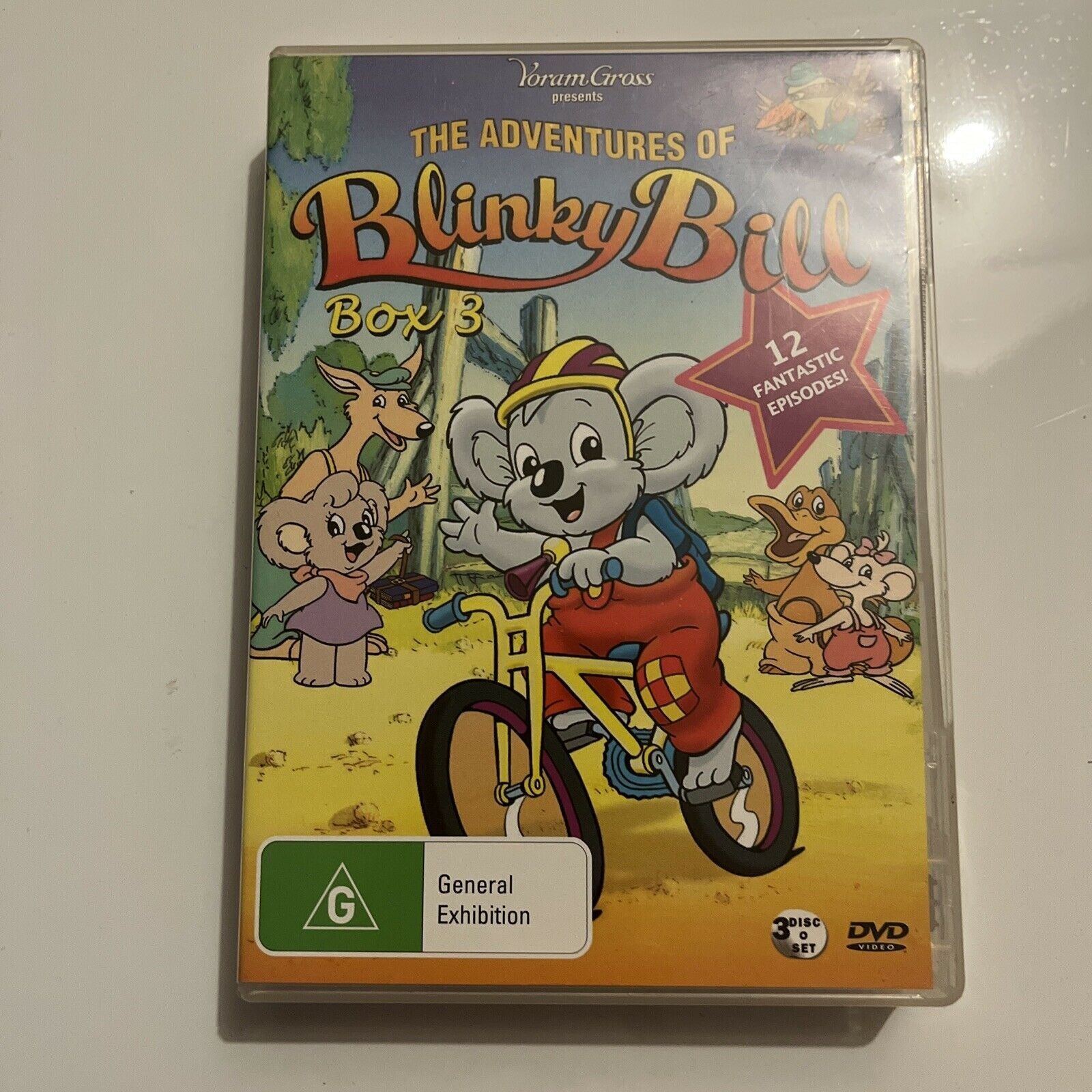 The Adventures Of Blinky Bill Box 3 DVD 1993 2 Disc Region 4 the-adventures-of-blinky-bill-box-3-dvd-1993-2-disc-region-4
