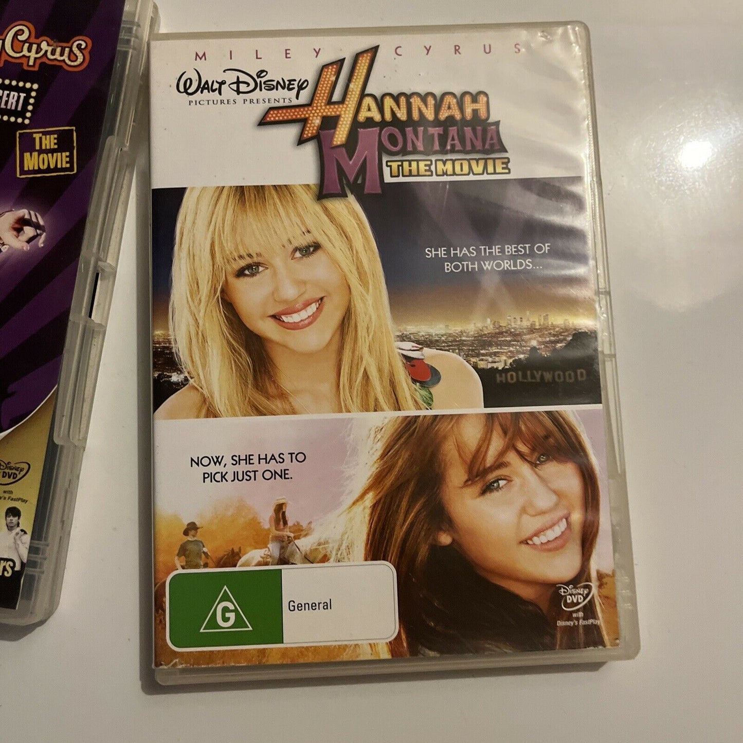 Hannah Montana & Miley Cyrus Best Of Both Worlds Concert Tour / The Movie (DVD)