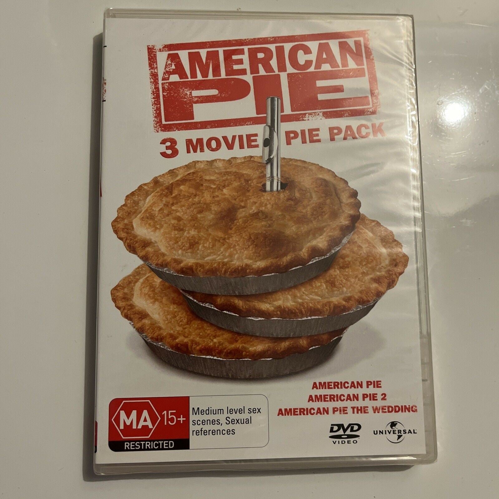 New Sealed* American Pie / American Pie 2 / The Wedding (DVD, 1999) R –  Retro Unit