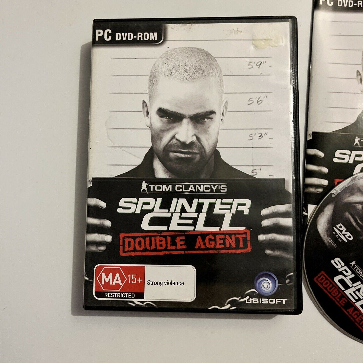 Splinter Cell - Double Agent PC DVD-ROM with Manual