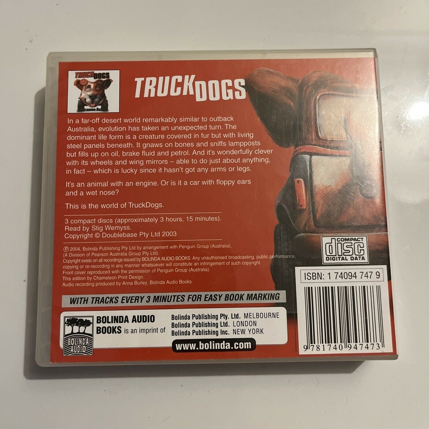 TruckDogs by Graeme Base (Audio CD, 2004)