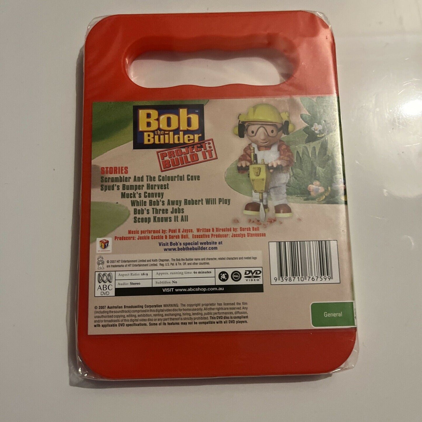 *New Sealed* Bob The Builder - Project Build It Muck's Convoy (DVD,2006) Region4