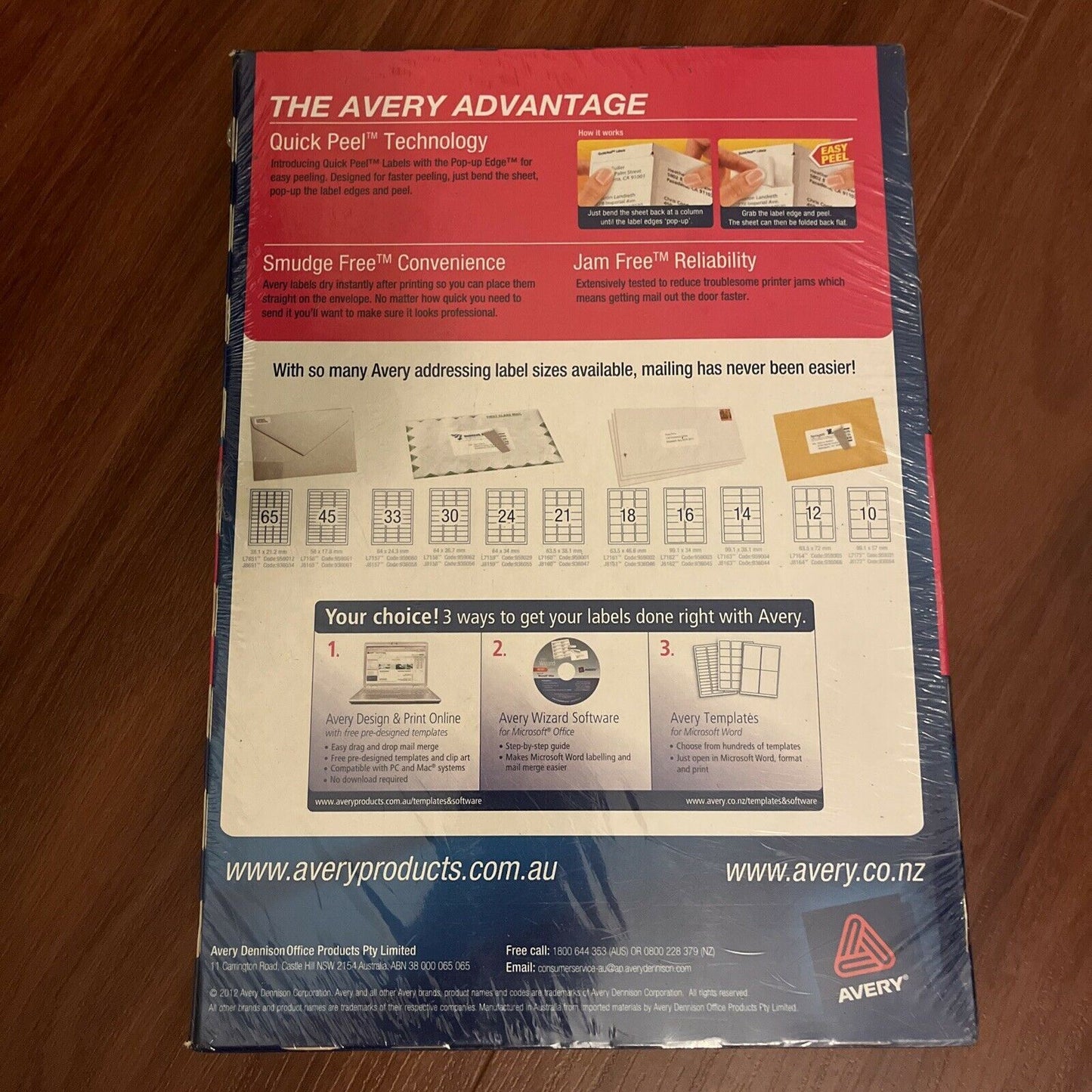 Avery Address Labels 21up Laser L7160 White 63x38 959001 Permanent 2100 labels