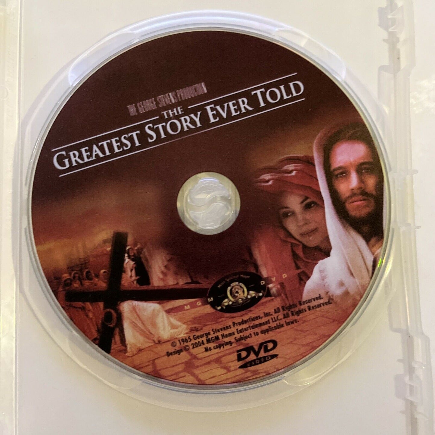 The Greatest Story Ever Told (DVD, 1965) Max Von Sydow, Charlton Heston
