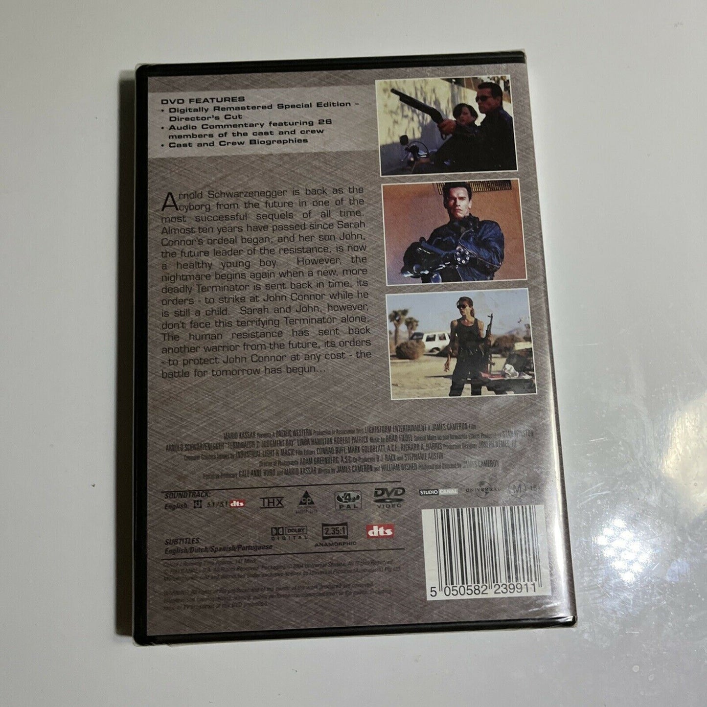 *New Sealed* Terminator 2 - Judgment Day (DVD, 1991) Region 4