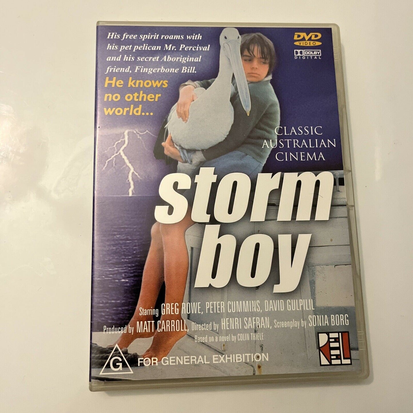 Storm Boy (DVD, 1976) Greg Rowe, David Gulpilil, Judy Dick, Region 4