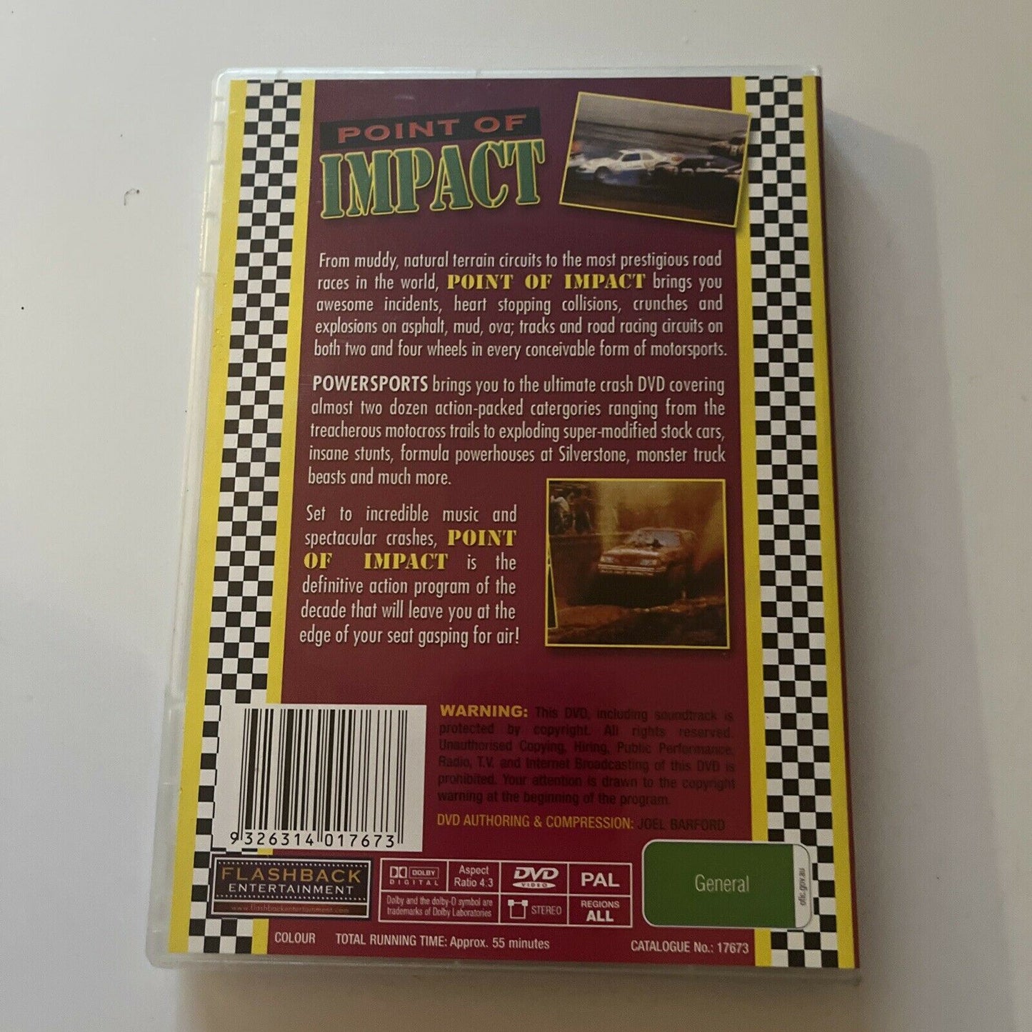 Powersports Point of Impact Spectacular Crashes (DVD) All Regions