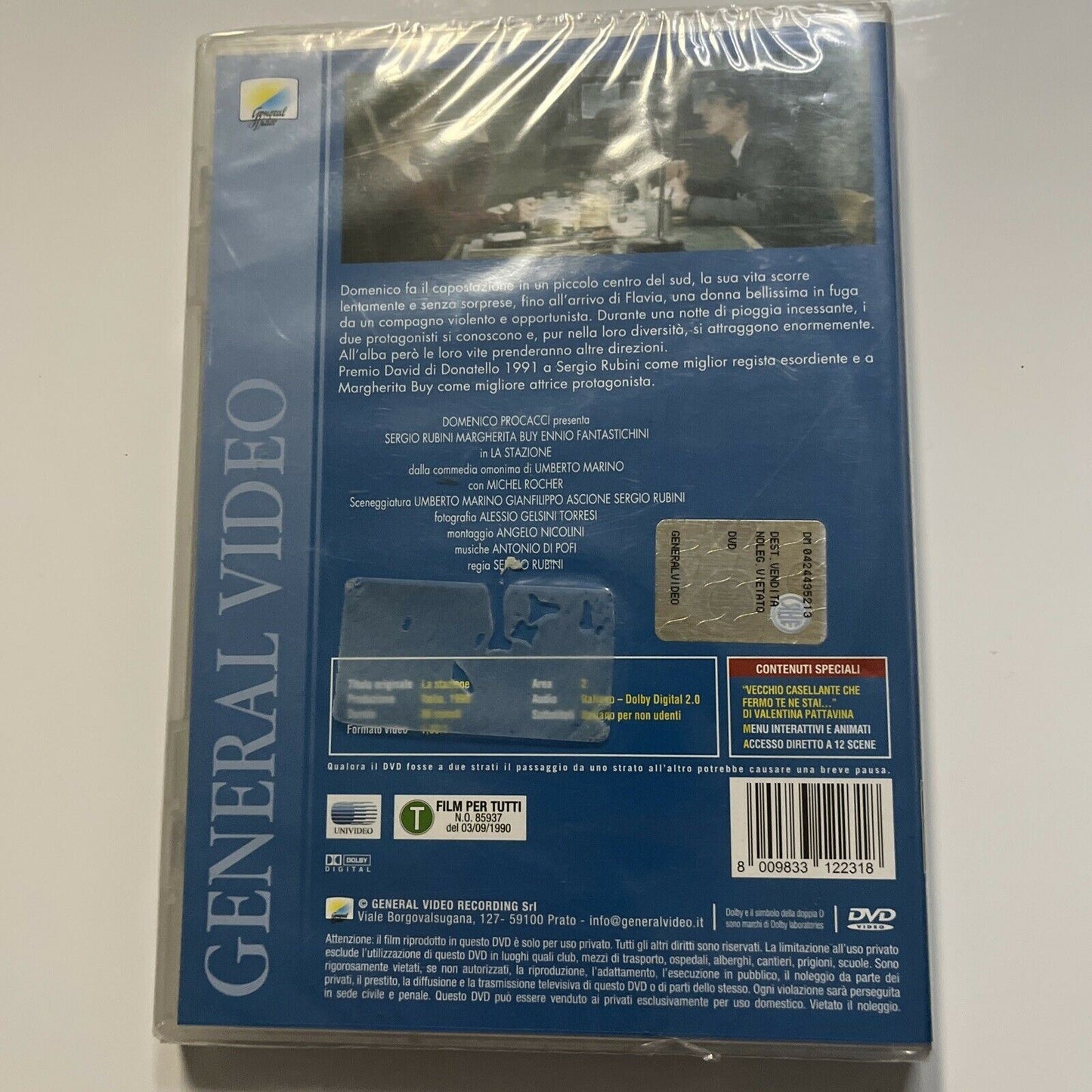 *New Sealed* La Stazione (DVD, 1990) Italian Comedy Film. Region 2