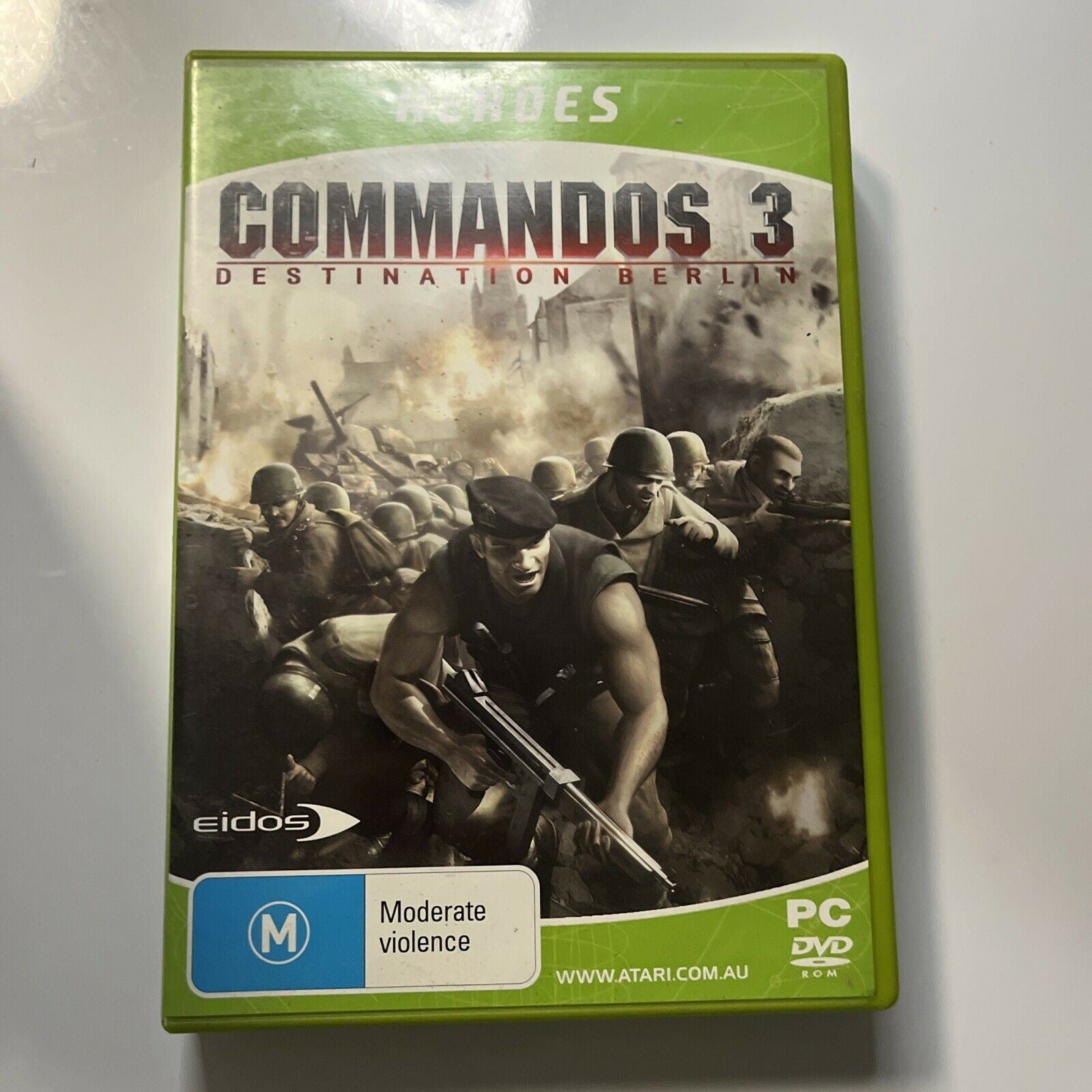 Commandos 2 Destination Berlin PC Game Windows XP Vista 7 10 11 – Retro Unit